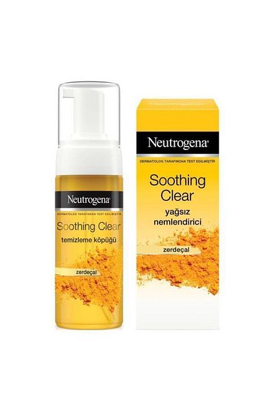 Neutrogena Soothing Clear Foam 150 ml + Moisturizer 75 ml