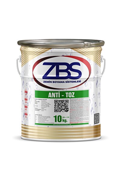 Zbs Anti-toz 10 Kg Şeffaf Tozumalı Zeminlerdeki Tozumayı Anında Keser Ve Zemi...