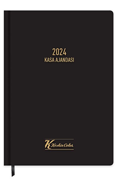 KESKİN COLOR Keskin Color Günlük Ticari Kasa Ajandası 17x24 Cm Sert Kapak