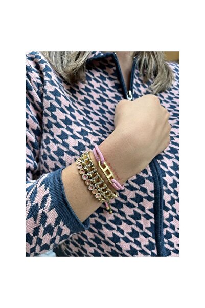 Juju Bronz Mini Circle Bracelet With Stones