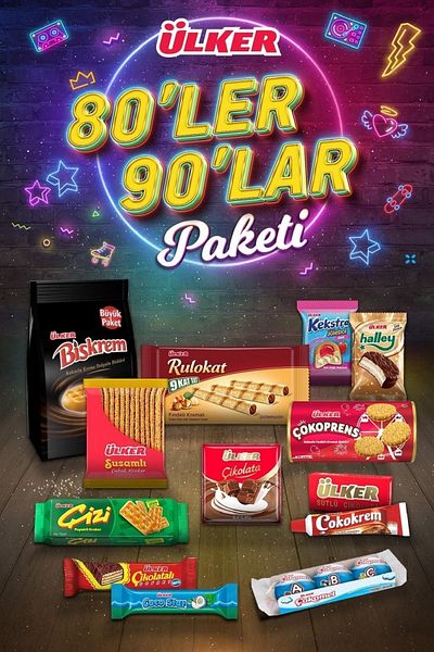 Ülker 80S 90S Snack Pack