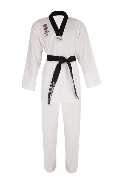 Saydo Elite Μαύρο Γιακά Ταεκβοντό UNISEX Φόρεμα