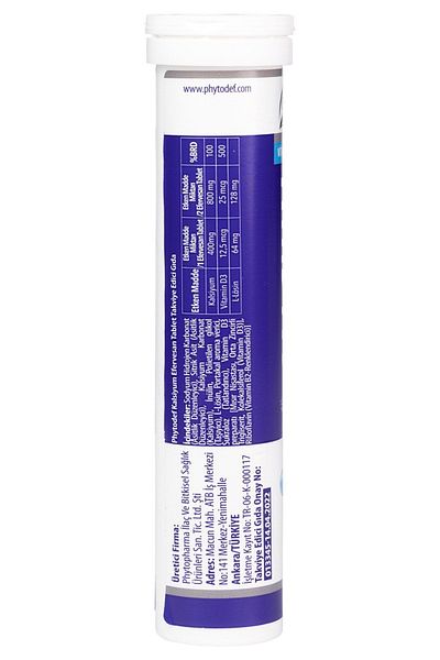 Phytodef 20 Calcium Effervescent Tablets (Calcium)