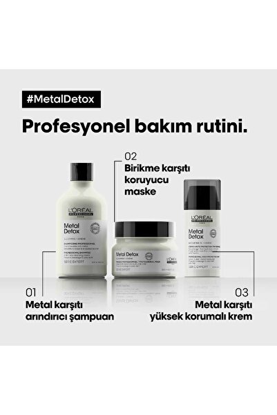 L'oreal Professionnel Loreal Professionnel Serie Expert Metal Detox-Açıcı İle...