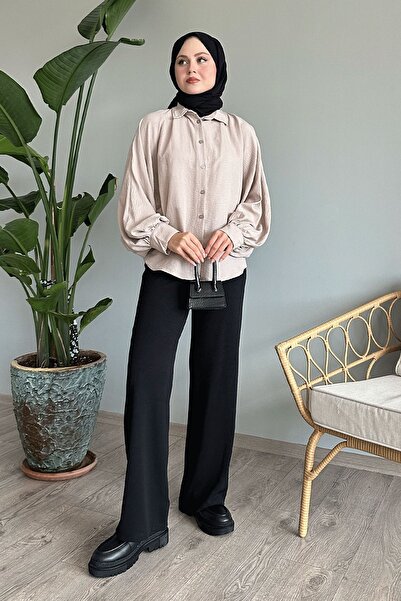 InStyle Стандартна ежедневна риза с камъни