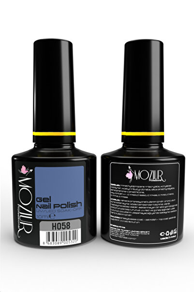 MOZIUR Kalıcı Oje Uv Led H058 10ml