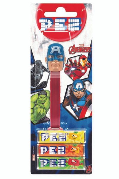 Pez Unibon Avengers Captan America - حلوى مرخصة