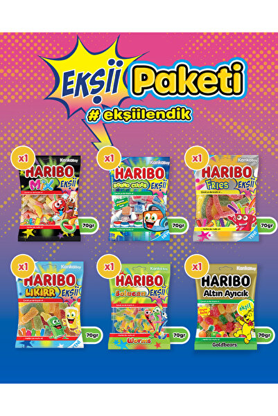 Haribo Ekşii Paketi