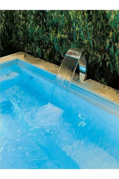 Şelale Havuz Perdesi Paslanmaz Kobra Model 35x35 Cm 316 Kalite Kalınlık 1.20 Mm