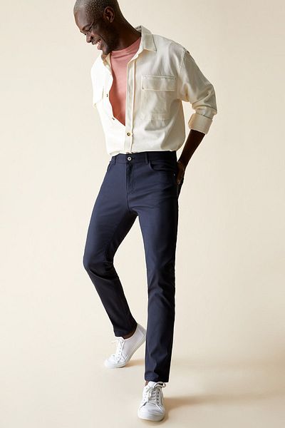 DEFACTO FİT Chino Slim Fit Trousers