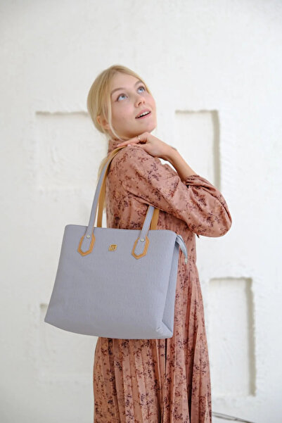 Just Polo Large Size Embossed Printed Women's Handbag - 4028