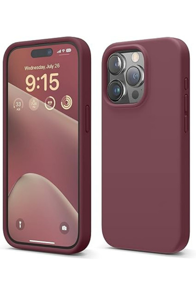 Noir İphone 15 Pro Max Uyumlu İçi Kadifeli Lansman Kılıf
