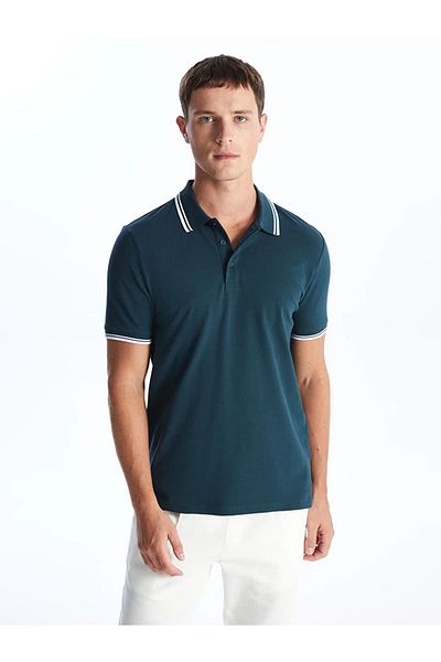 LC Waikiki Tricou pentru bărbați LCWAIKIKI Classic Polo Gât cu mânecă scurtă Pique
