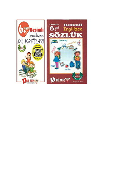 6.SINIF İNGİLİZCE DİL KARTI VE SÖZLÜK BİR ARADA