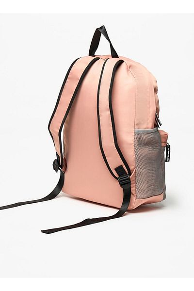 Oaklan by Shoexpress Logo Print Backpack with Adjustable Straps - 40x30x15 cm