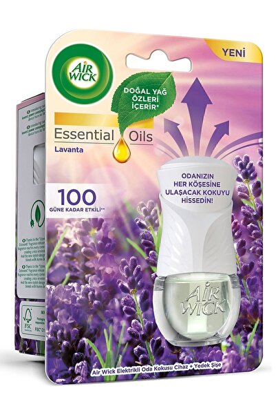 Air Wick Elektrikli Oda Kokusu Kit Lavanta Yedek Şişe Bahar Çiçekleri