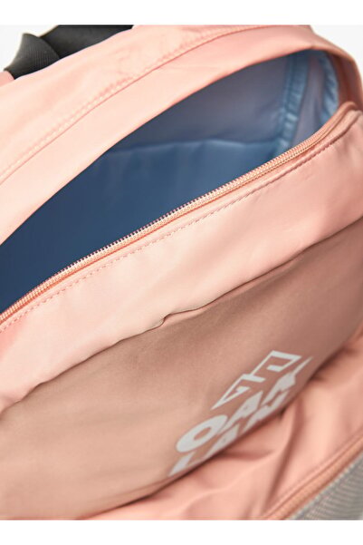 Oaklan by Shoexpress Logo Print Backpack with Adjustable Straps - 40x30x15 cm