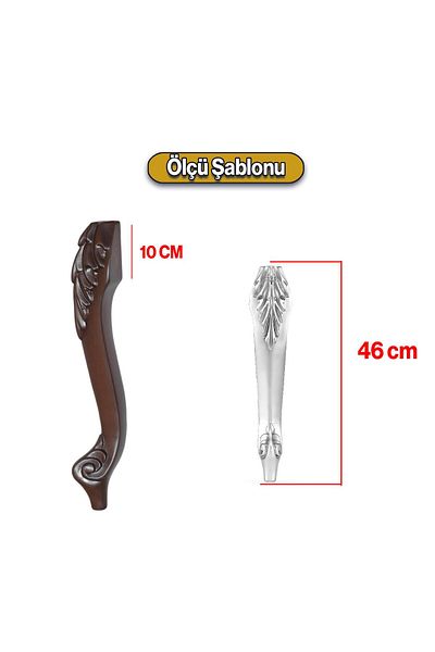 Badem10 Zade Picior Masa de Cafea din Plastic 46cm Model Lemn Culoare 1Buc Mobilier Zigon Ceai Masa de Cafea Mijlociu Picior Picioare
