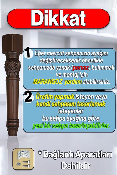 Badem10 Star Plastic Picior Masa de Cafea 44cm 4Buc Culoare Lemn Picior Mijlociu Masa de Cafea Mobila Masa Picioare Cafea