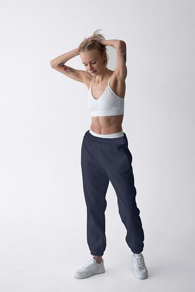 Vatkalimon Anthracite Oversize Sweatpants with Pockets