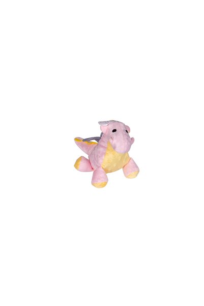 Peggy Flying Dragon Uçan Ejderha Köpek Oyuncağı Pembe Sarı