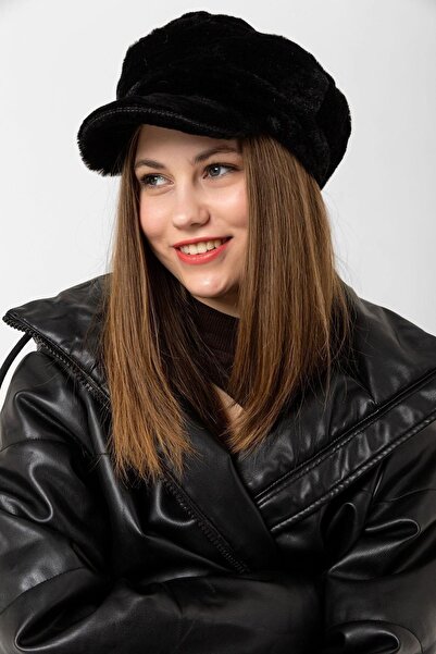 Saria Moda Plush Captain-sailor Women's Hat