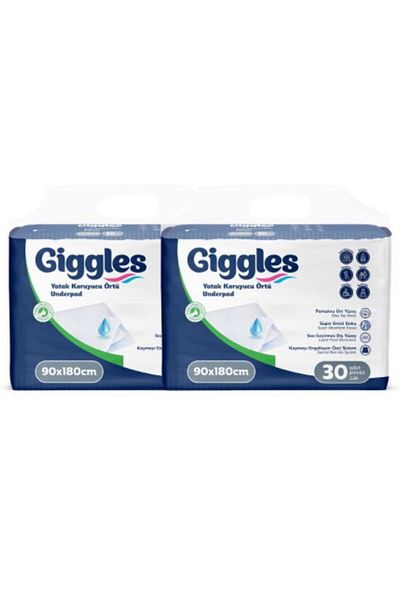 giggles 90x180 Mattress Protector Cover 60 Pieces