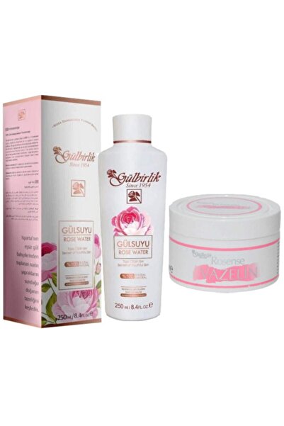 Rosense Gülbirlik Gülsuyu 250 ml + Vazelin 100 ml