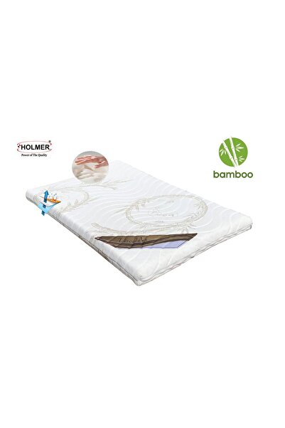 Holmer Kids Natural Soft 70x110cm Bambu Bebek Yatağı Çocuk Yatağı Park Yatak Yatağı Oyun Parkı Yatağı