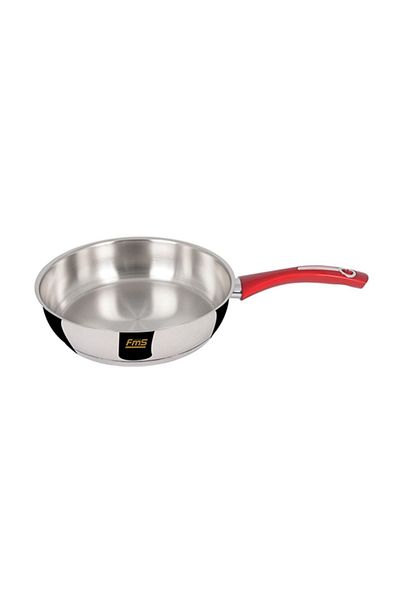 FMS 10015krm Ideal Steel Oil Pan 28 Cm Red