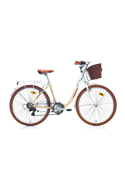 Carraro Juliana 28 jant Şehir & Tur Bisikleti (Beyaz Bej Kahverengi)
