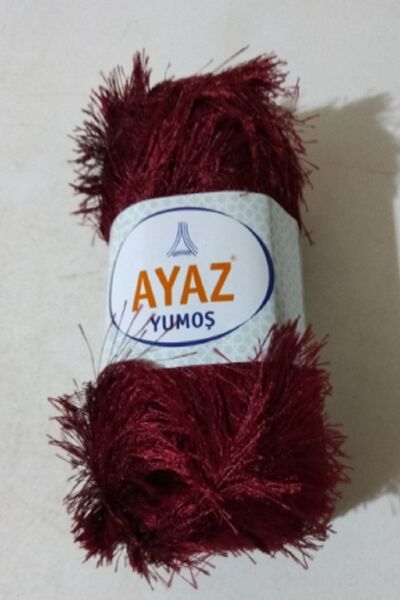 Ayaz Yumoş Sakallı Bordo Ip 1 Adet Color : 1999
