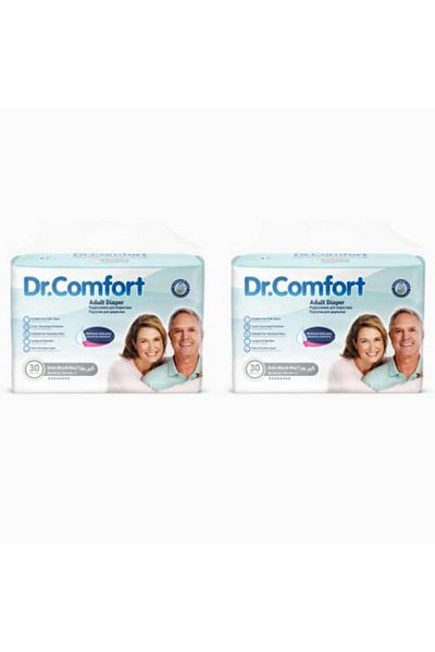 Dr.Comfort Adult Waist Tie Patient Diapers Extra Large 60 Pieces