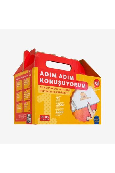 Genel Markalar Lali Yayınları Adım Adım Konuşuyorum Terapi Seti Full Set ADIM ADIM 1-2-3-4