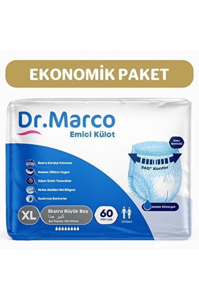 DR.MARCO Yetişkin Emici Külot Ekstra Large 60 Adet