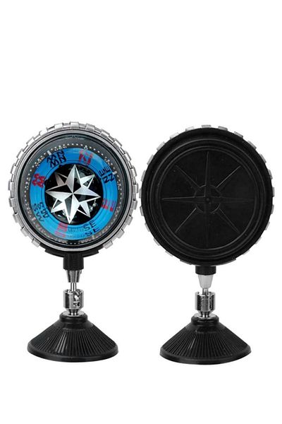 Carub Compass Nostalgia Suction Cup Large Light Blue Color 10 Pieces
