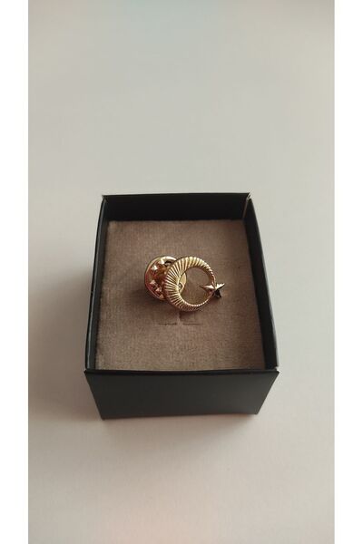 YEŞİM KÖK Ay Yıldız Yaka Rozeti