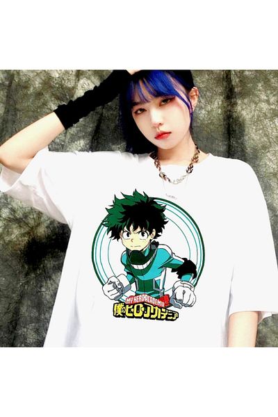 Köstebek My Hero Academia Deku Unisex T-shirt
