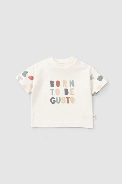 Little Gusto Organic Cotton Baby Set Born To Be Gusto