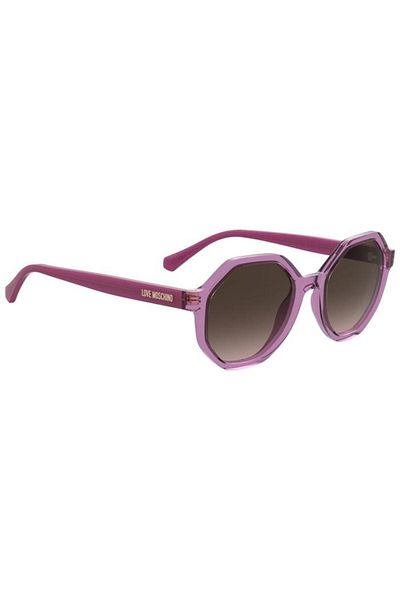 Love Moschino MOL076/S Fuchsia Sunglasses - 52 20 140 Model