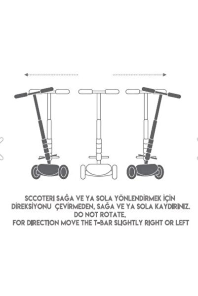 Cool Wheels Twist Işıklı 3 Tekerlekli Çocuk Scooter
