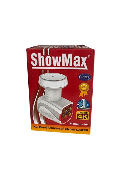 ShowMax Ultra Hd 4K Quad Lnb 0,1Db