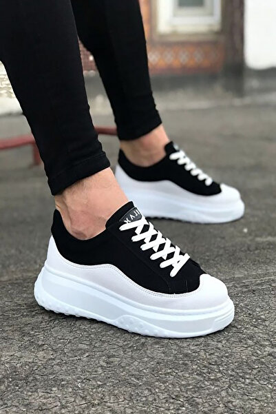 Rainon Store Black White Men's Sports Casual Shoes