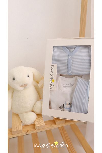 Messido 100% Cotton Newborn Set of 3