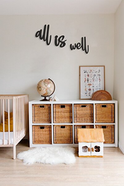 Numa Concept All Is Well Duvar Yazısı Mdf Duvar Dekorasyon Lazer Kesim