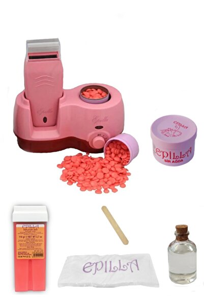 Epilla Kartuş Sir Ağda Ve Boncuk Ağda Makinesi Üçlü Ağda Seti