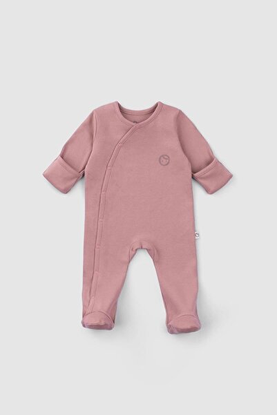 Little Gusto Set of 3 Organic Cotton Overalls with Gloves and Booties Animal Pattern