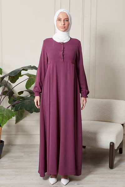 fistan Aerobin Fabric Mevlana Φούστα - Φαρδιά Εφαρμογή Hijab Φόρεμα, Φόρεμα Mother's Prayer
