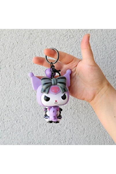 oyuncakçı savaş & europe shop Sanrio Kuromi 3D Figür Anahtarlık funko pop 2