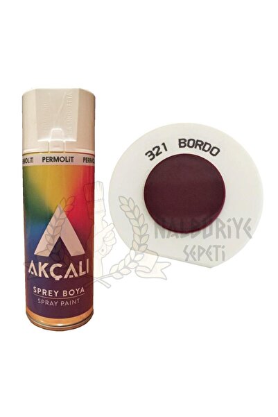 Akçalı Akçalı Akrilik Sprey Boya BORDO 400 ml - 321